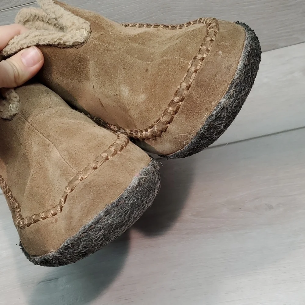 Sorel Mens Manawan Outdoor High Top Slippers Leather boots shoes sz 8